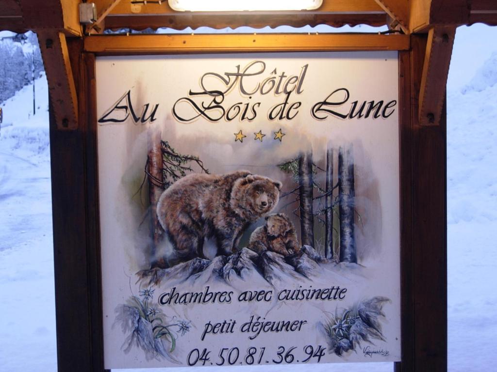 Au Bois De Lune Chatel Luaran gambar